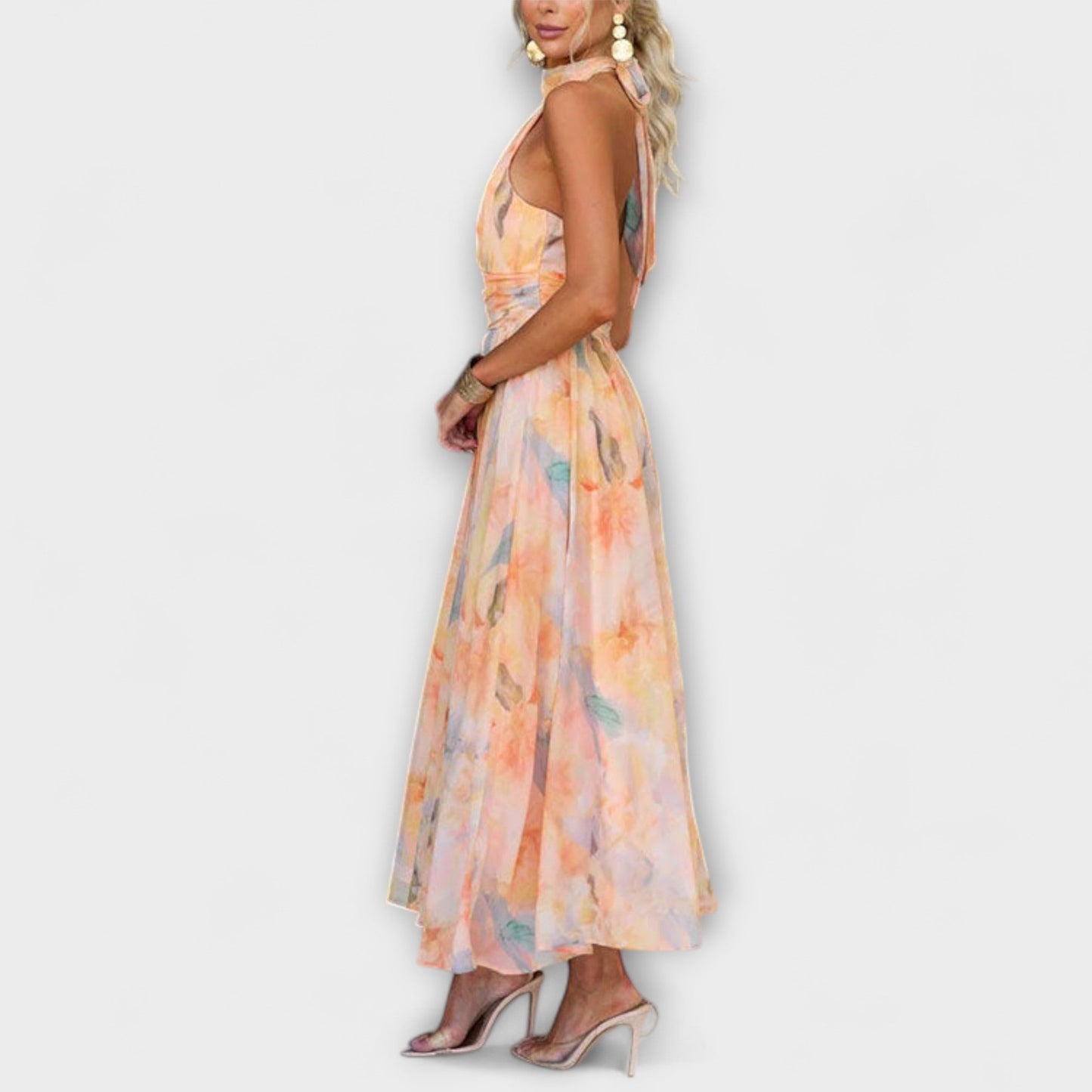 ALANA – DREAM HALTER MAXI DRESS