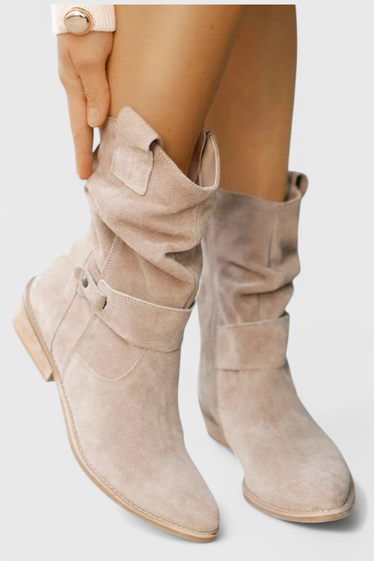 Aira Classic Suede Ankle Booties