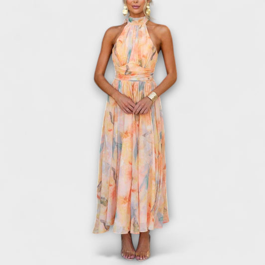 ALANA – DREAM HALTER MAXI DRESS