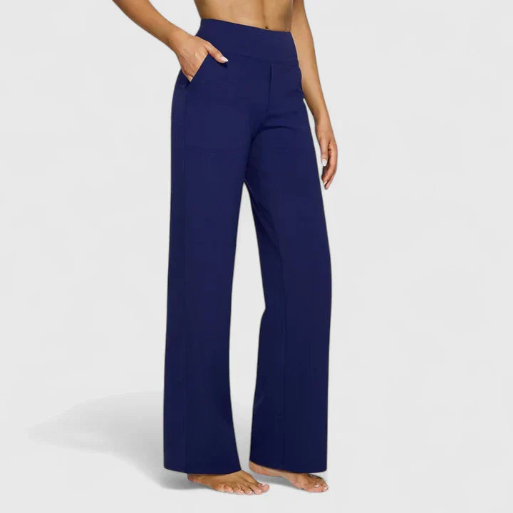AMIRA – RELAXED WIDE-LEG PANTS