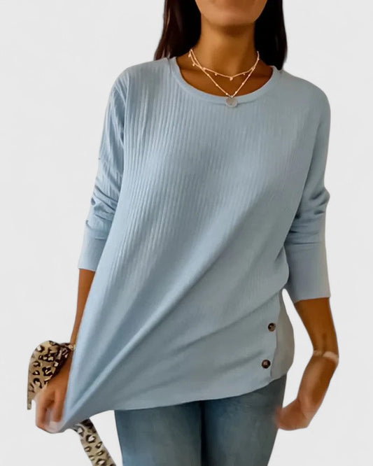 RILEY – BUTTON SIDE RELAXED TOP