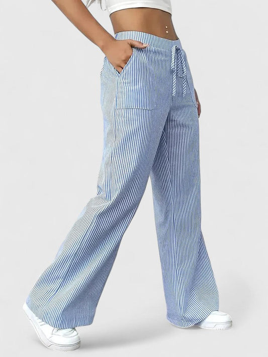 SIERRA – STRIPE FLOW LOUNGE PANTS