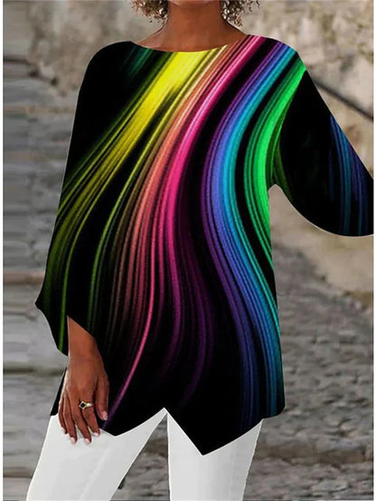 TARA – SPARKLING BUTTERFLY TUNIC TOP