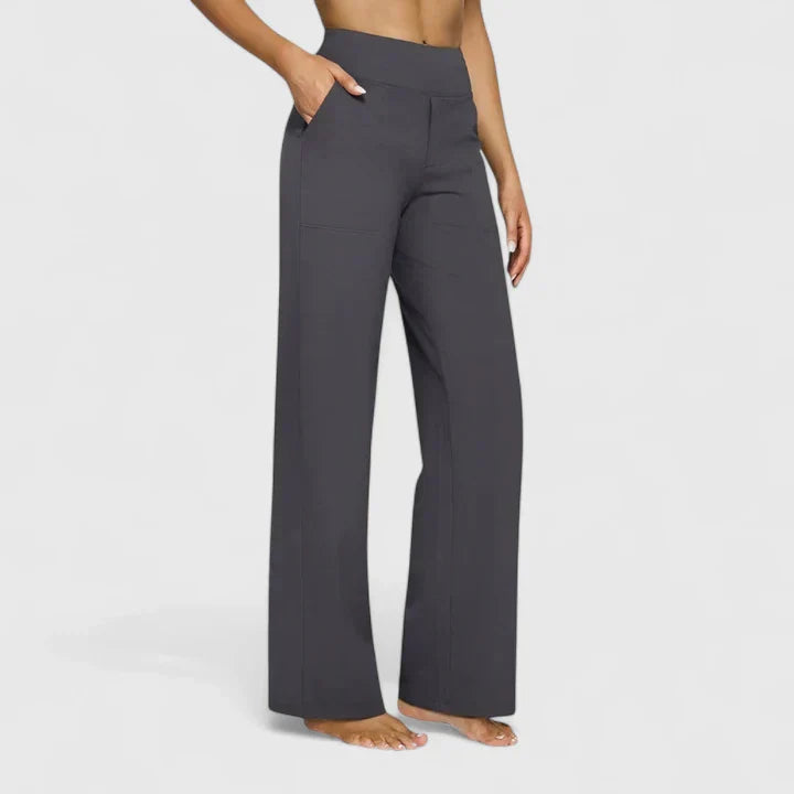 AMIRA – RELAXED WIDE-LEG PANTS