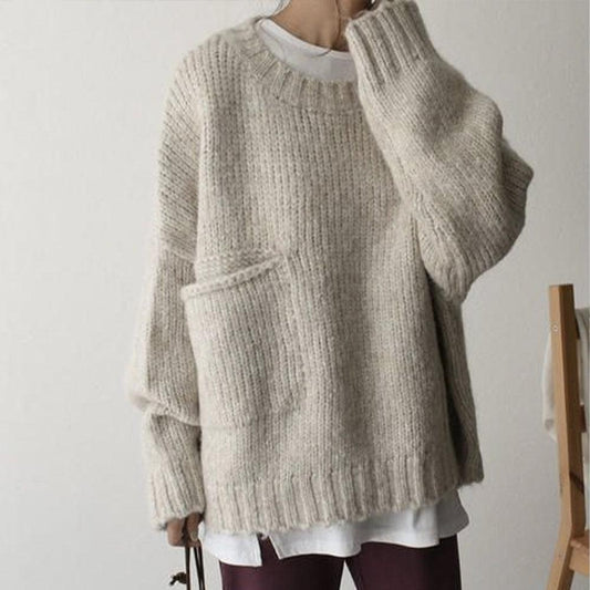 VIVIAN – COZY OVERSIZED KNIT SWEATER