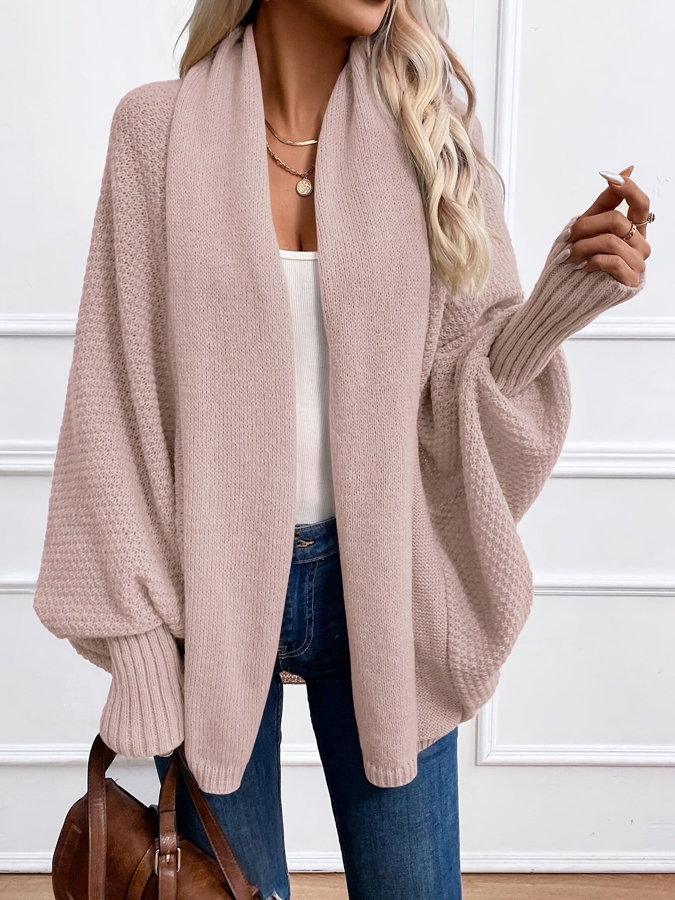 Zinnia - Batwing Knit Cardigan