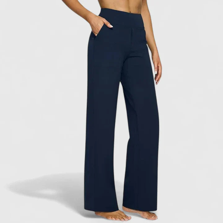 AMIRA – RELAXED WIDE-LEG PANTS