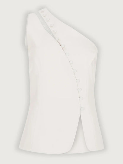ARIELLE – MODERN ASYMMETRIC ONE-SHOULDER TOP