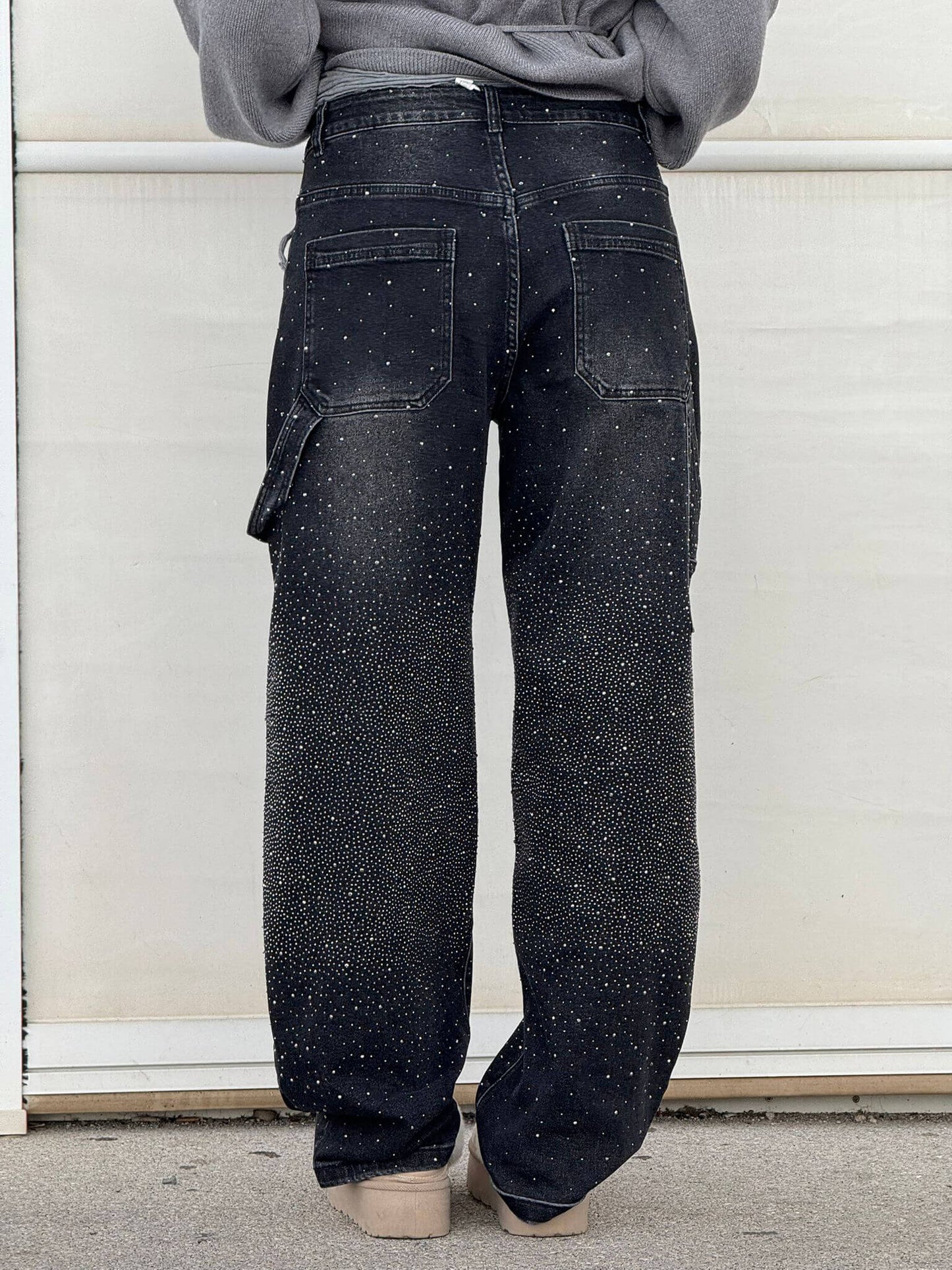 Victoria | High-Waist Glitter Jeans