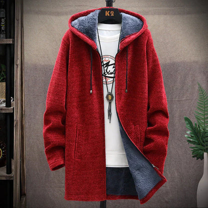 AIDEN – COZY FLEECE-LINED HOODED JACKET
