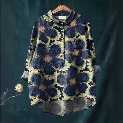 Fiona | Blouse with Romantic Floral Print