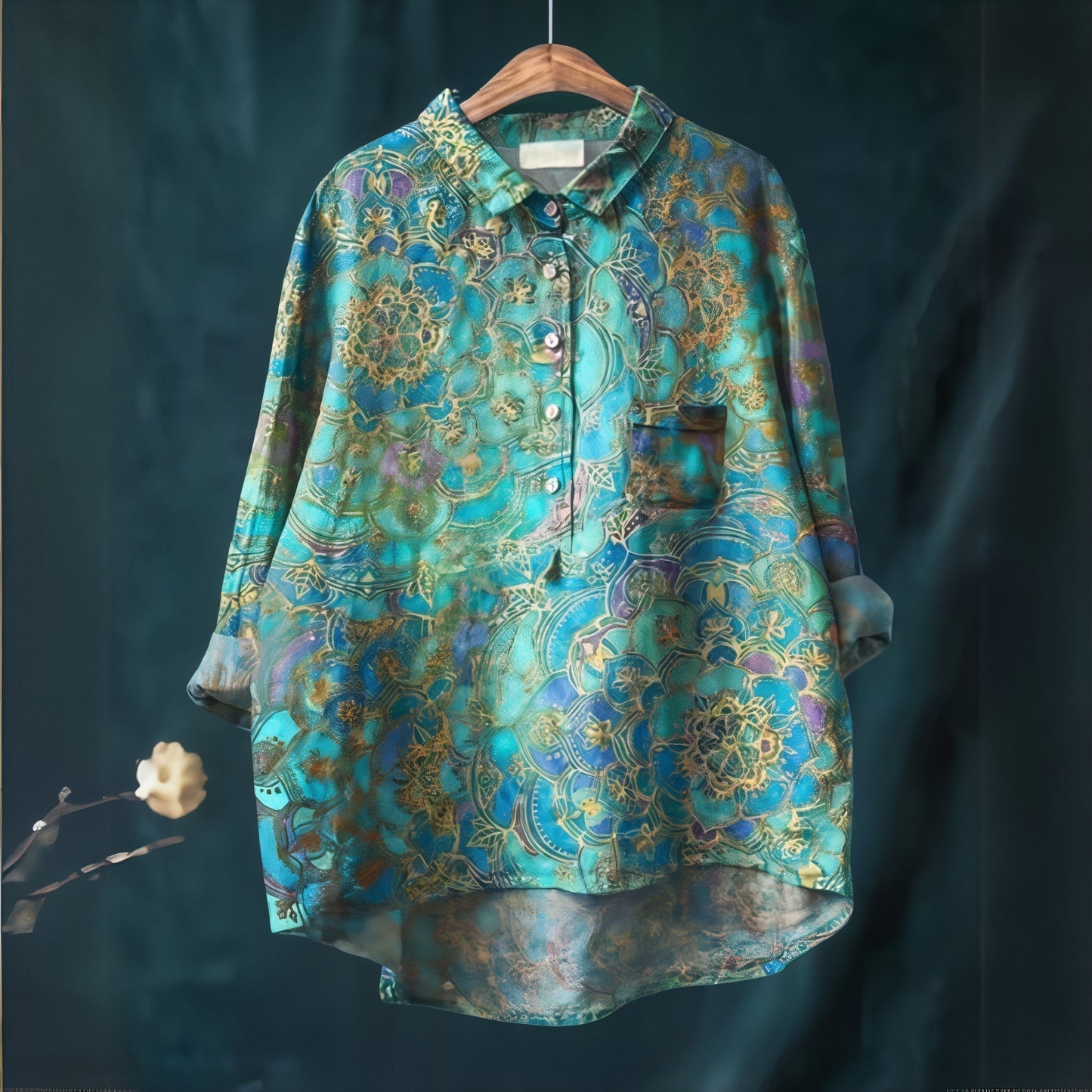 Fiona | Blouse with Romantic Floral Print