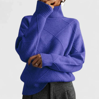 WILMA – COZY TURTLENECK KNIT SWEATER