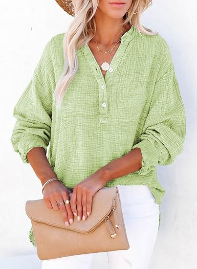 ODETTE – RELAXED ELEGANCE BUTTON BLOUSE