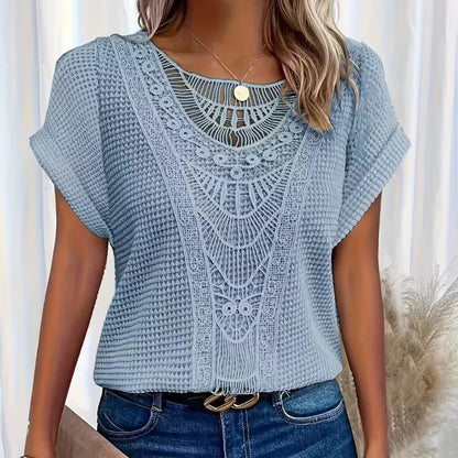 AURA -DELICATE TEXTURED BLOUSE