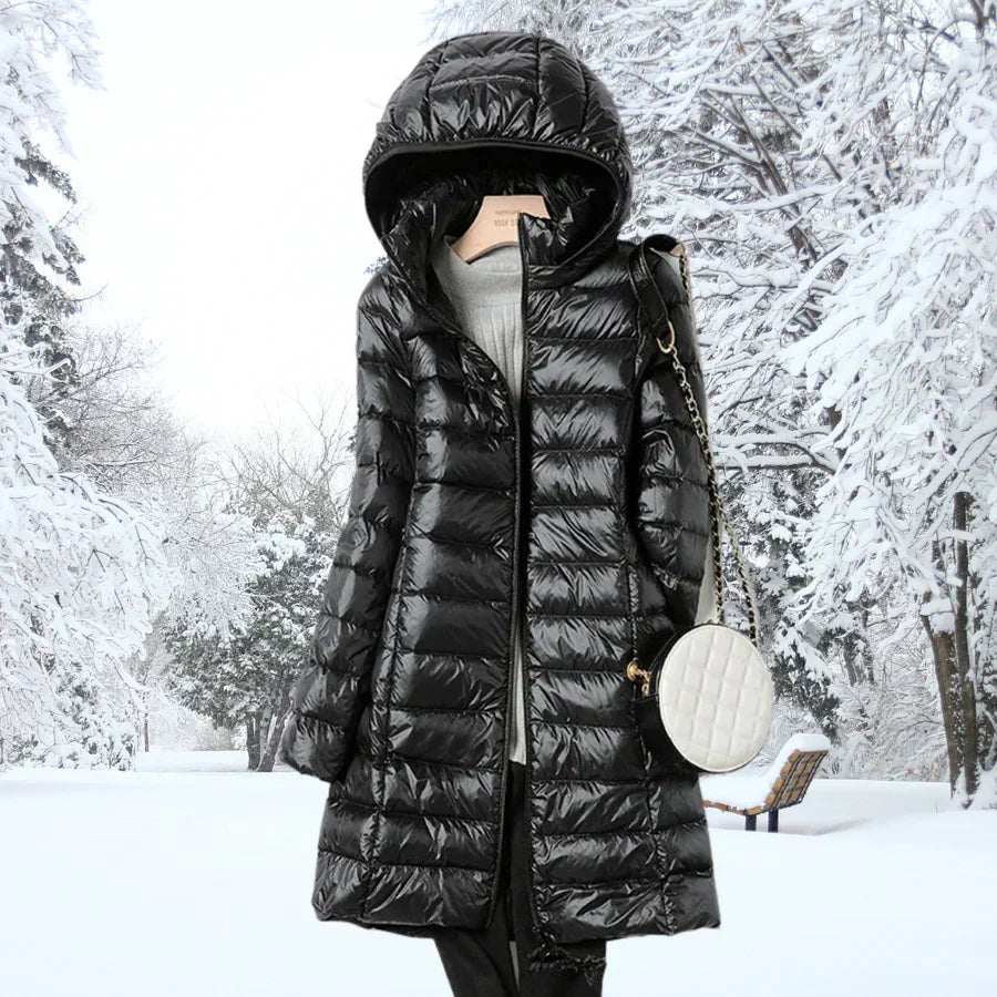 YVONNE – COZY HOODED PUFFER COAT