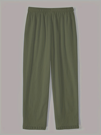 Wren – Relaxed Contrast Trim Cropped Pants