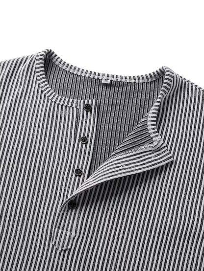 Afonso - Heavy Duty Winter Henley Shirt
